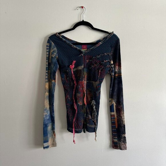 Save The Queen Women's multi T-shirt - Picture 1 of 6